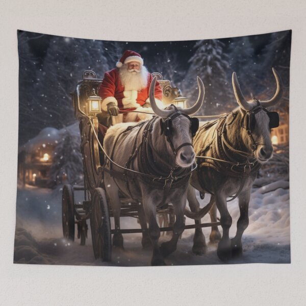 Item preview, Santa Claus by night designed and sold by Riverside-Moon.