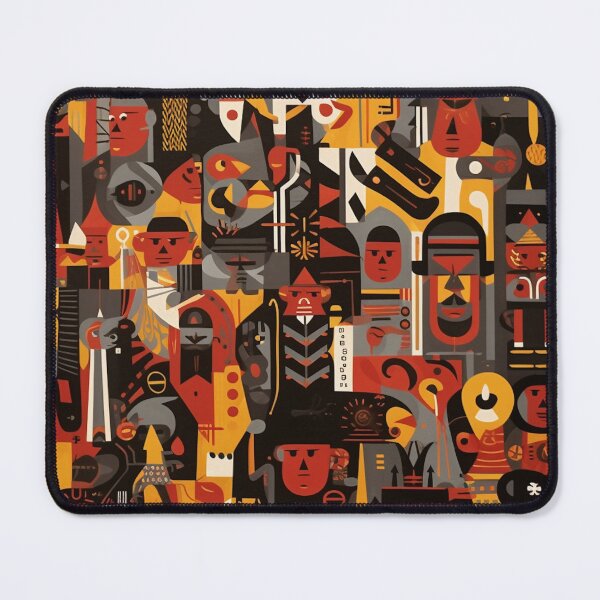Item preview, African Pattern: Luminous Streets and Abstract Souls designed and sold by FairX.