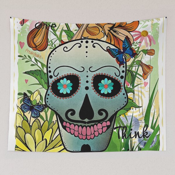Item preview, A SKULL IN PARADISE designed and sold by inarausch2023.