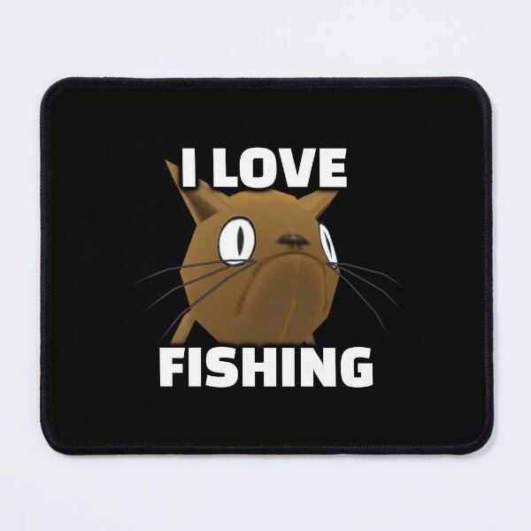 Item preview, I Love Fishing Cat Fish Toontown Shirt designed and sold by Con✨.