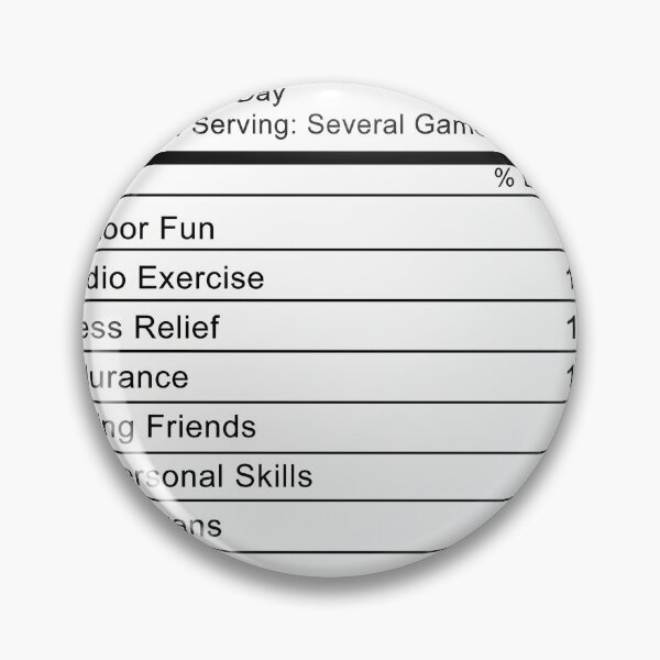 Item preview, Airsoft Nutritional Facts  	 designed and sold by lssnqturvz26.