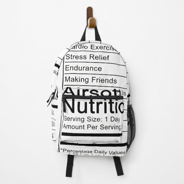Item preview, Airsoft Nutritional Facts designed and sold by lssnqturvz26.