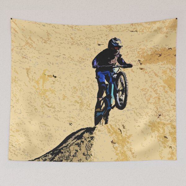 Item preview, The Big Jump - Mountain Bike Rider designed and sold by NaturePrints.