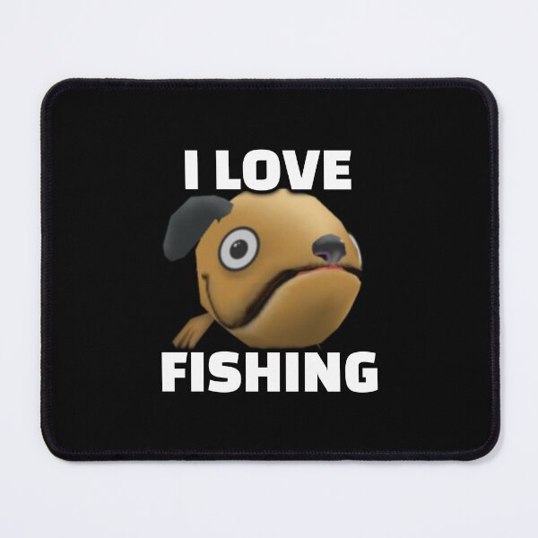 Item preview, I Love Fishing Dog Fish Toontown Shirt designed and sold by Con✨.