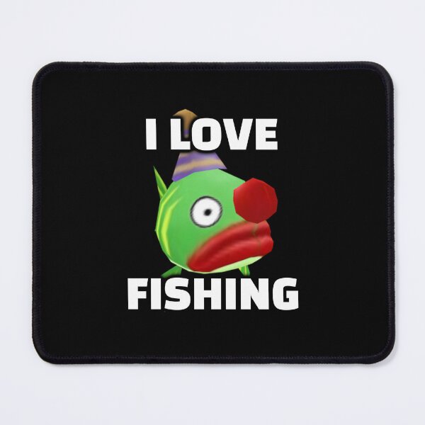 Item preview, I Love Fishing Clown Fish Toontown Shirt designed and sold by Con✨.