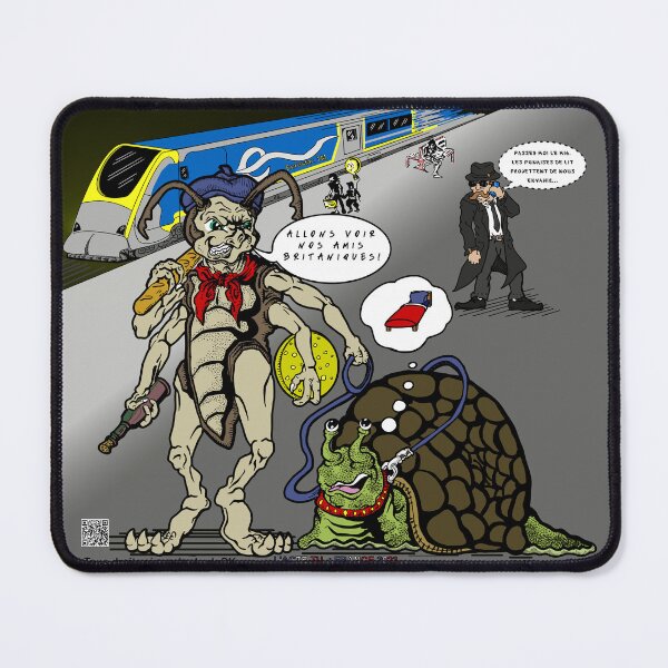 Item preview, OH PUNAISE ! (Bed Bug - France 2023) - Humor designed and sold by DKludo.