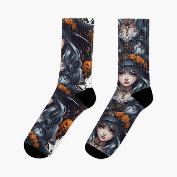 Item preview, Anime Style Halloween Witch designed and sold by PCGDrawing.
