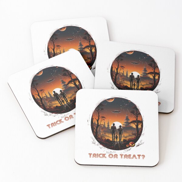 Item preview, Galactic Halloween: Interstellar Trick-or-Treat designed and sold by Promagine.