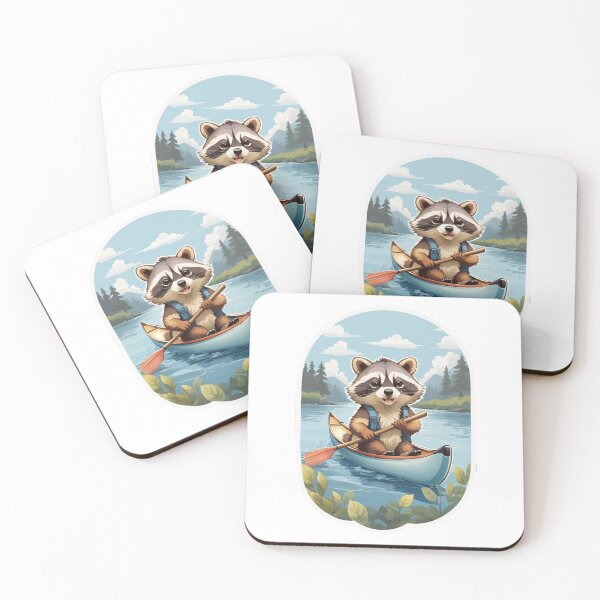 Item preview, Rowing Boat Racoon  designed and sold by LabZoidd.