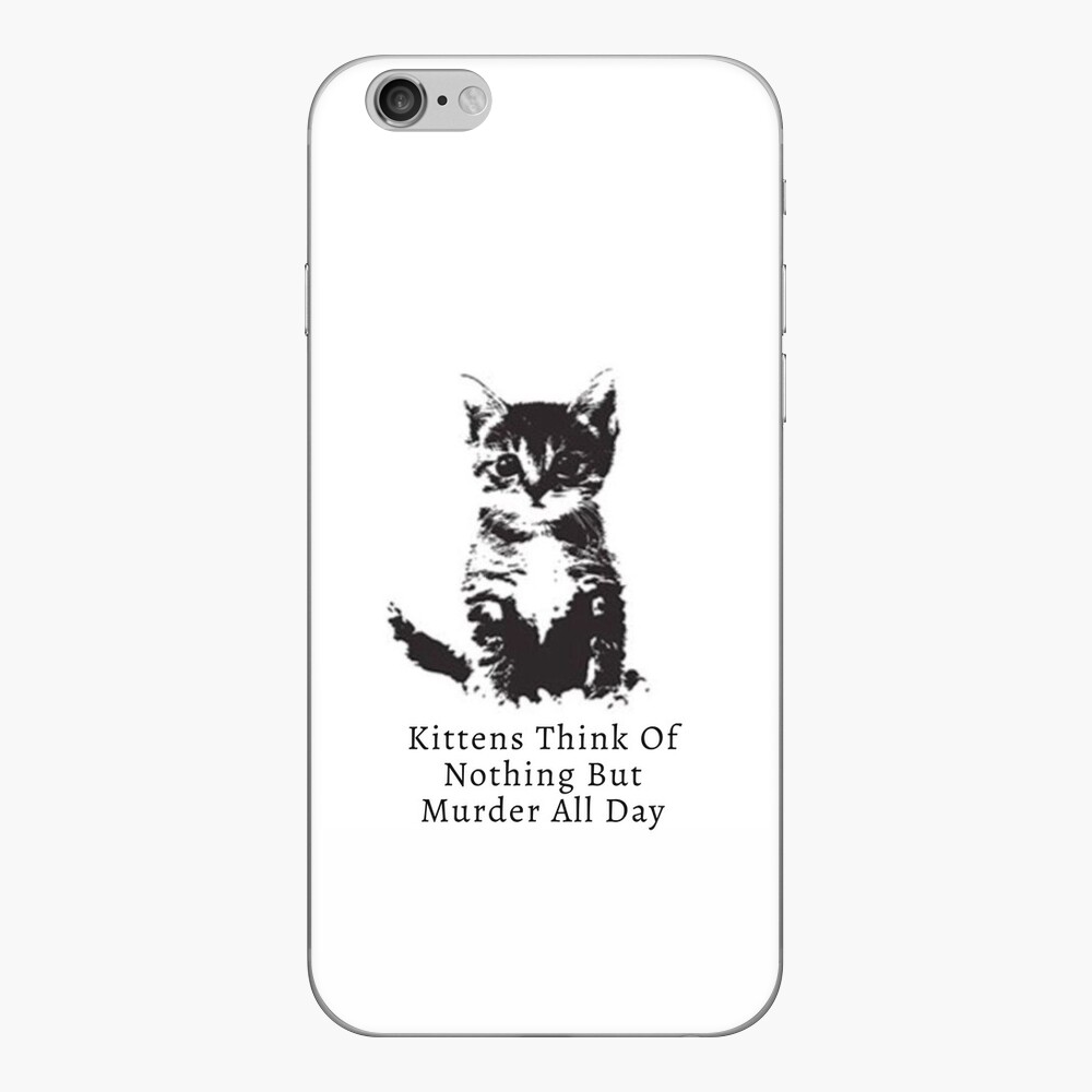 kittens think of nothing but murder all day Spiral Notebook by  angelicblogger