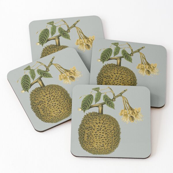 Item preview, The Timeless Charm of Durian - vintage bitanical illustration  designed and sold by EmeraldeaArt.