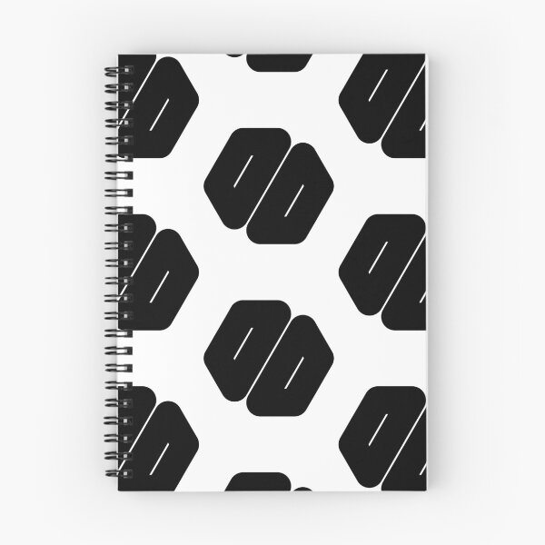 Item preview, Abstract hexagonal geometric: Black Number Zero (0) designed and sold by SnedLab.
