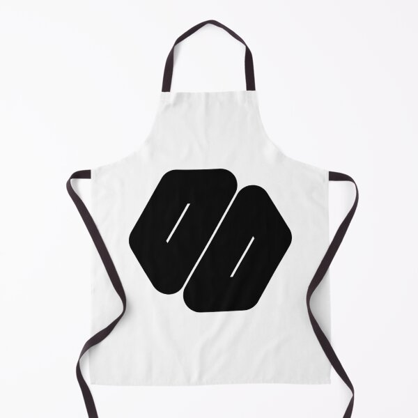 Item preview, Abstract hexagonal geometric: Black Number Zero (0) designed and sold by SnedLab.