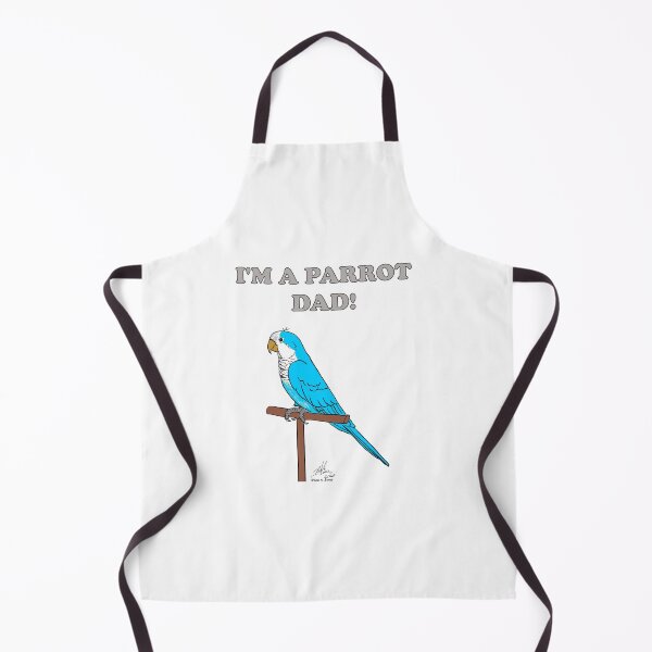 Item preview, I'm a Parrot Dad! - Blue Quaker designed and sold by Laughing Parrot Studio.