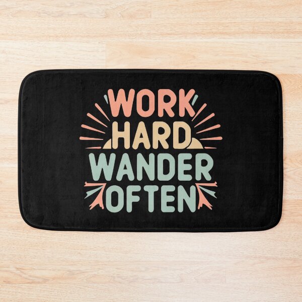 Item preview, Work Hard Wander Often |  Motivation designed and sold by nicestr.