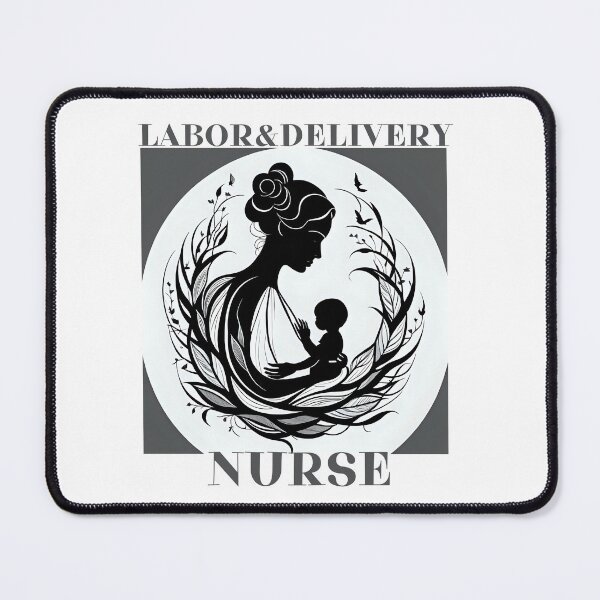 Item preview, Labor and Delivery Nurse, Midwife Baby catcher designed and sold by Meandmyshop.