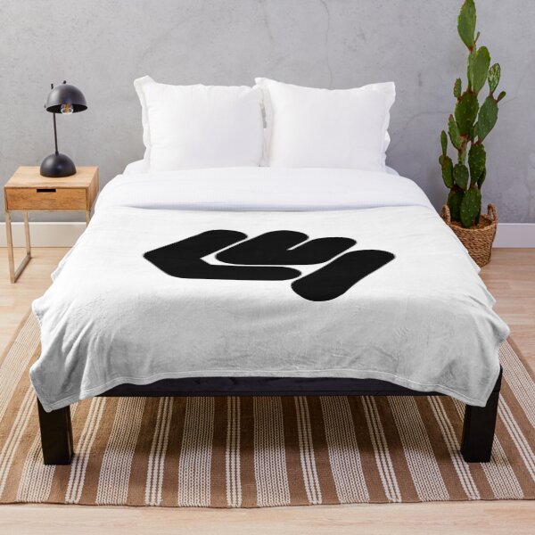 Item preview, Abstract hexagonal geometric: Black Number Four (4) designed and sold by SnedLab.