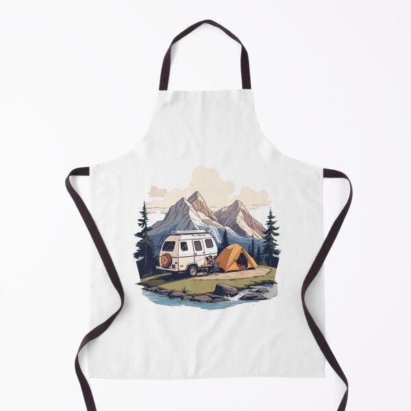 Item preview, Bear camping in a beautiful forest designed and sold by No Talk Studio .