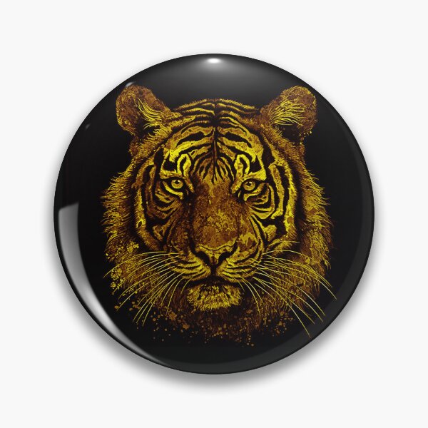 Item preview, Powerful tiger image designed and sold by KlaudiDesignArt.