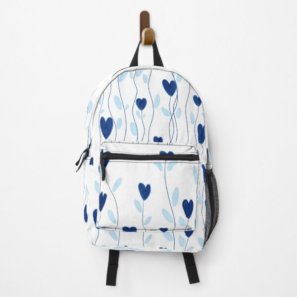 Item preview, little blue flowers Heart-shaped designed and sold by FujiFluke.