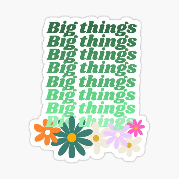 Vista previa del artículo con la obra «Big things», diseñado y vendido por Onyroom.