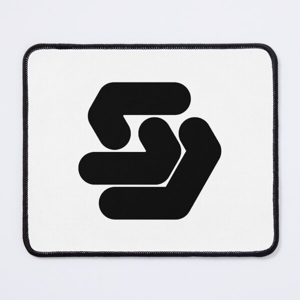 Item preview, Abstract hexagonal geometric: Black Number Five (5) designed and sold by SnedLab.