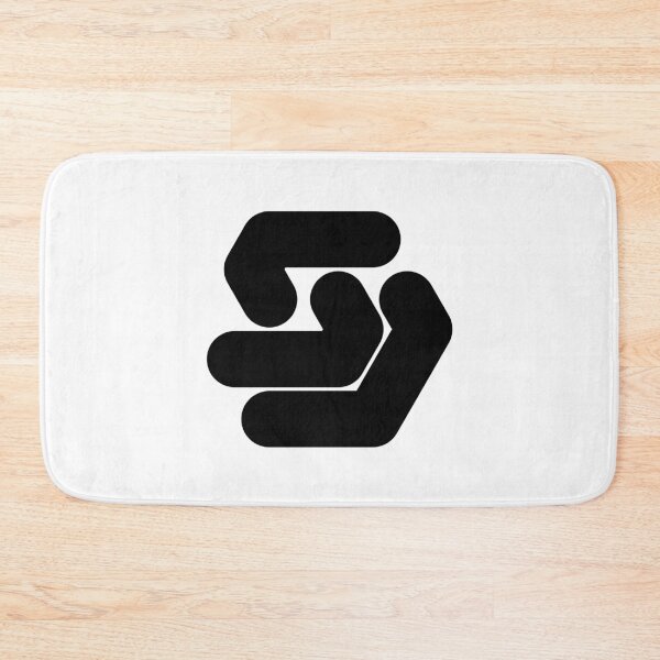 Item preview, Abstract hexagonal geometric: Black Number Five (5) designed and sold by SnedLab.