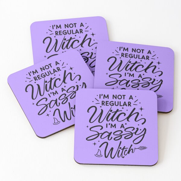 Item preview, I'm Not a Regular Witch, I'm a Sassy Witch designed and sold by Bookish Nerd.