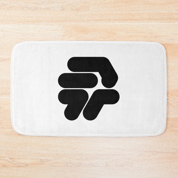 Item preview, Abstract hexagonal geometric: Black Number Seven (7) designed and sold by SnedLab.