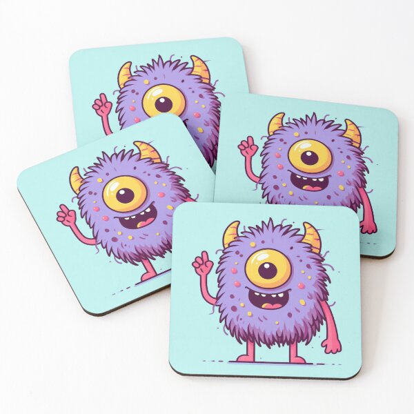 Item preview, Little purple monster designed and sold by Yzertaa.