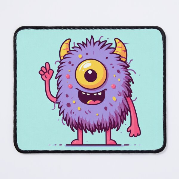 Item preview, Little purple monster designed and sold by Yzertaa.
