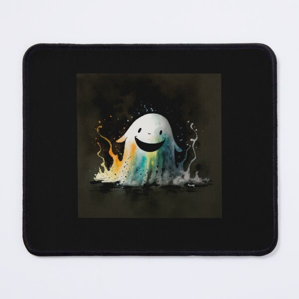Item preview, Cute ghost colorful Halloween BOO happy mood designed and sold by OliveAndSnow.