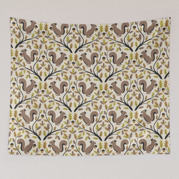 Item preview, Autumn Squirrels designed and sold by robyriker.