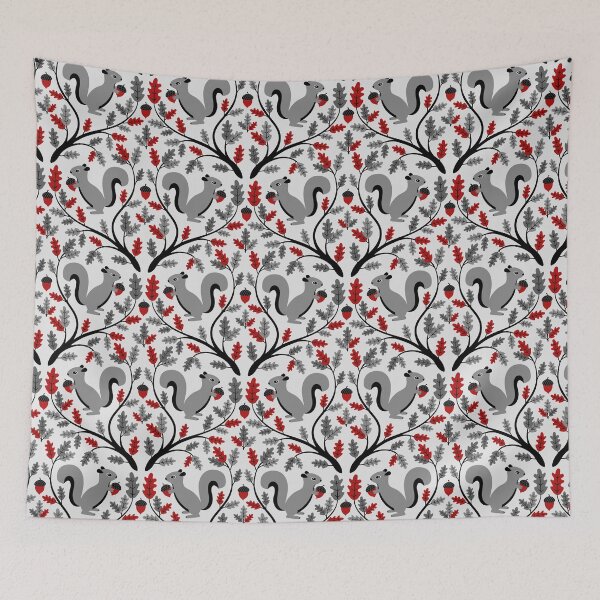 Item preview, Autumn Squirrels designed and sold by robyriker.