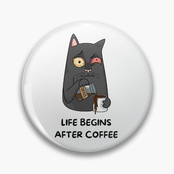 Item preview, Life Begins After Coffee  designed and sold by younessalmi.