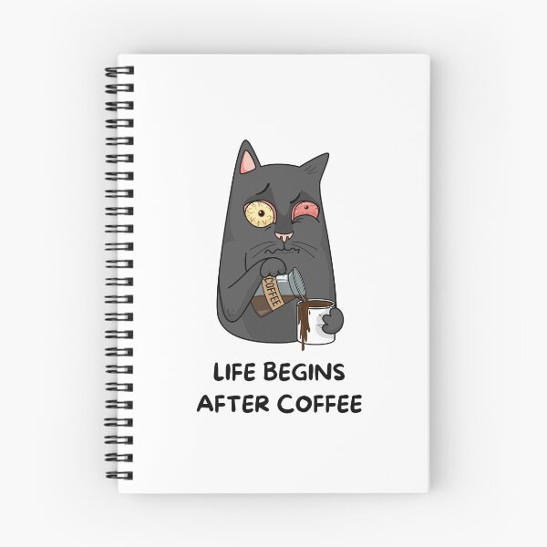 Item preview, Life Begins After Coffee  designed and sold by younessalmi.