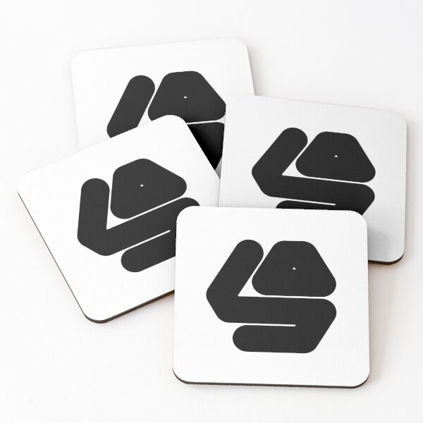 Item preview, Abstract hexagonal geometric: Black Number Nine (9) designed and sold by SnedLab.