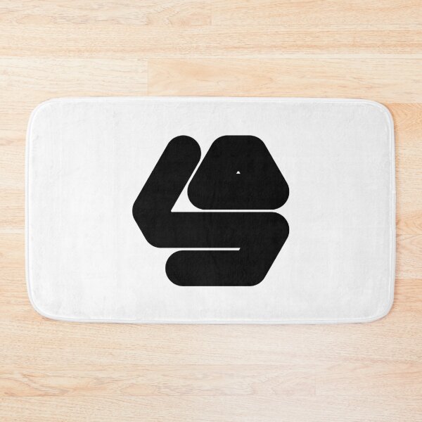 Item preview, Abstract hexagonal geometric: Black Number Nine (9) designed and sold by SnedLab.