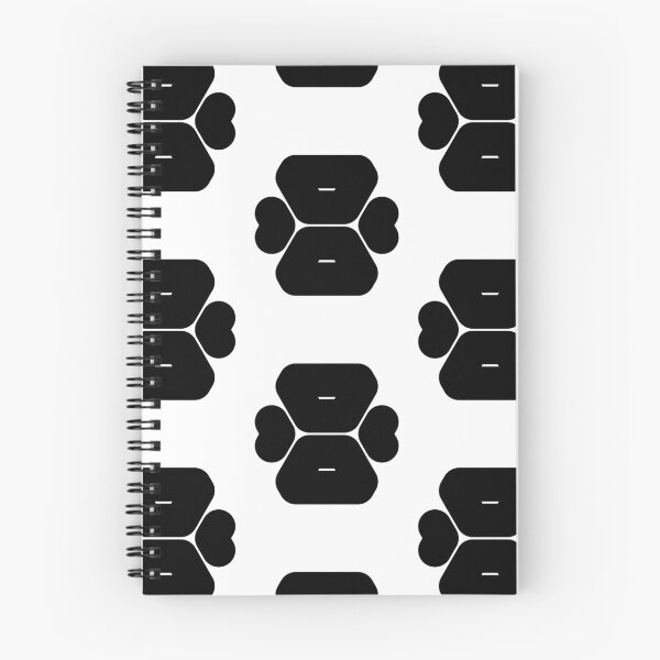 Item preview, Abstract hexagonal geometric: Black Number Eight (8) designed and sold by SnedLab.