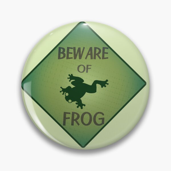 Artikelvorschau, Vorsicht vor Frosch – lustiges Froschschild entworfen und verkauft von GoodToad.