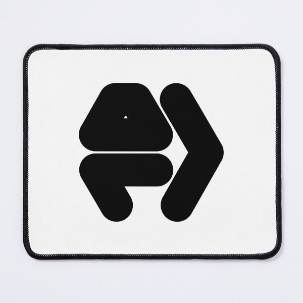 Item preview, Abstract hexagonal geometric: Black Uppercase Letter A designed and sold by SnedLab.