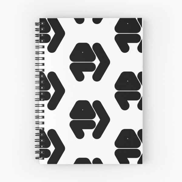 Item preview, Abstract hexagonal geometric: Black Uppercase Letter A designed and sold by SnedLab.