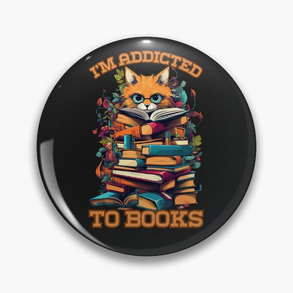 Item preview, I'm addicted to books Red fox art design designed and sold by OnionsFamily.