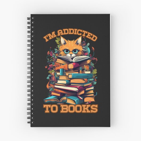 Item preview, I'm addicted to books Red fox art design designed and sold by OnionsFamily.