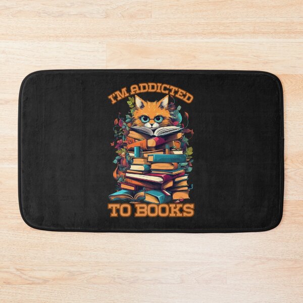 Item preview, I'm addicted to books Red fox art design designed and sold by OnionsFamily.