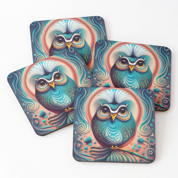 Item preview,  The Watchful Owl designed and sold by Rafal Saluszewski.