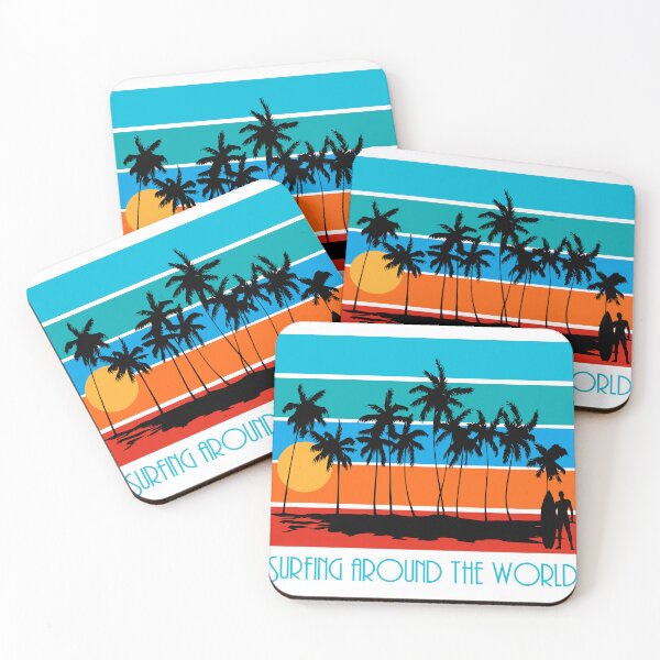 Item preview, Surfing around the world designed and sold by Abraham Araya.