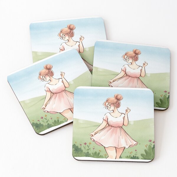 Item preview, Watercolor Girl - Scenery designed and sold by kathryn-naomi.