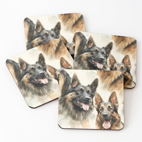Item preview, German Shepherds designed and sold by PatternCabinet-.