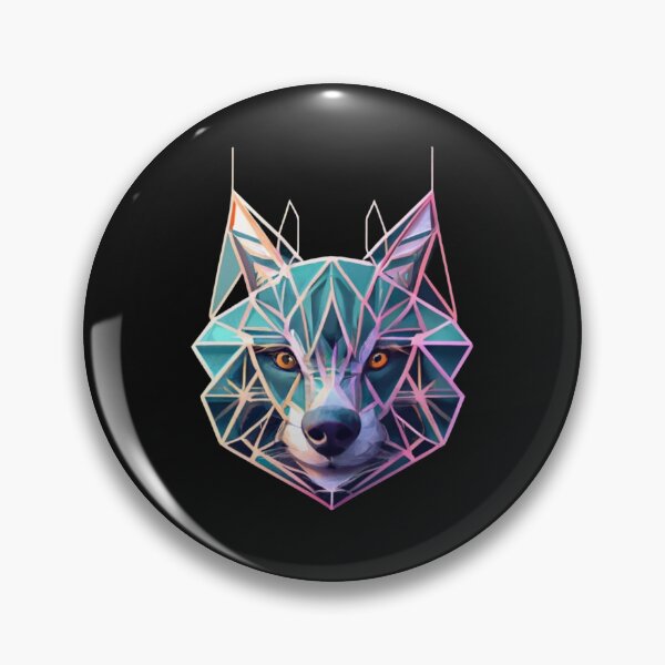 Item preview, lobo triangular designed and sold by TeeGraphicPro.